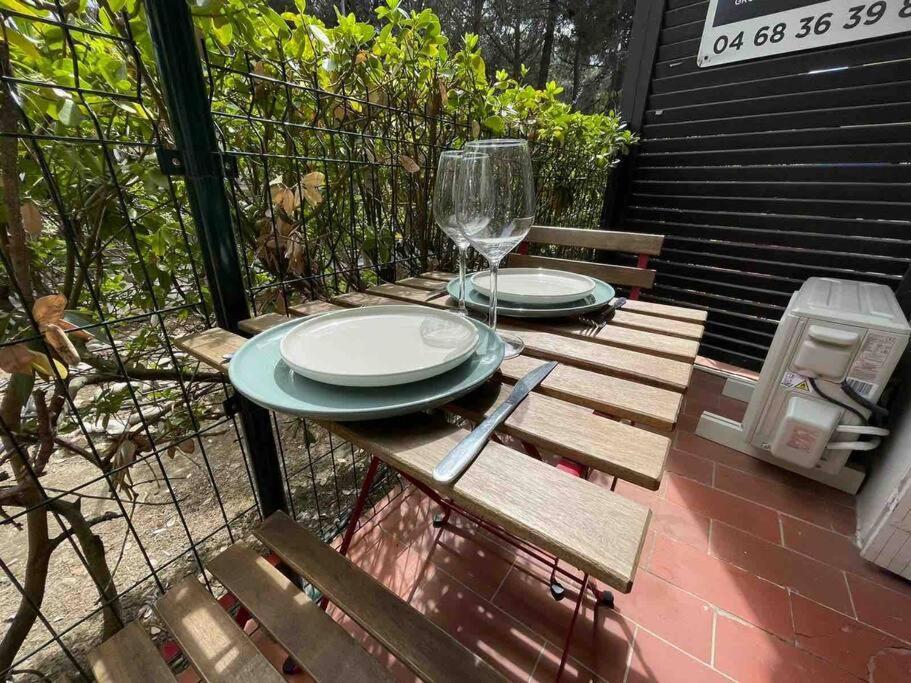 Appartamento Charmant Studio Climatise A 50 M De La Plage Argelès-sur-Mer Esterno foto